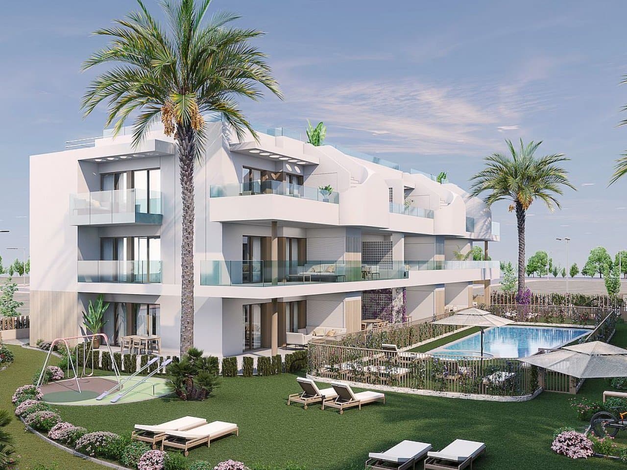 Exklusive Wohnimmobilien in einer neuen Urbanisation in Pilar de la Horadada.