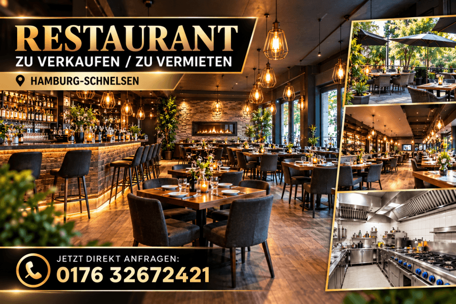 Super Chance! Griechisches Restaurant in Hamburg-Schnelsen abzugeben!
