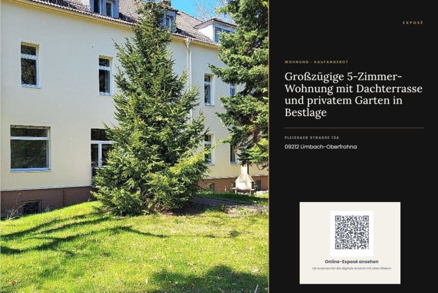 Provisionsfrei* 5 - Raum - Wohnung mit priv. Garten