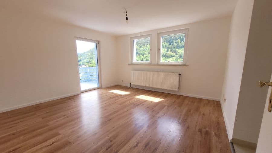 Frisch renovierte 2-Zi.-Altbau-Wohnung in schöner, zentrumsnaher Aussichtslage (Mietdauer: min 4 Jahre)