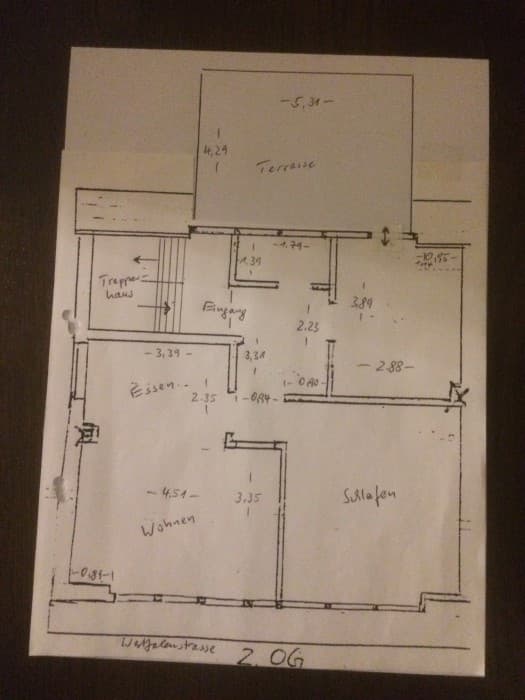 Helle großzügige 2-ZiWo mit 23 qm Dachterrasse (SüdWest) in einem ruhigen4-FH