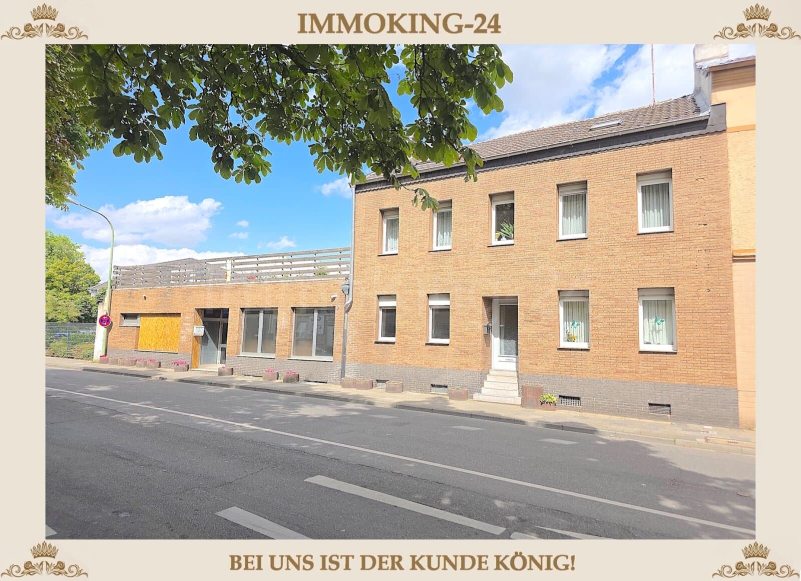 ++ MASSIVES EINFAMILIENHAUS + SONNENTERRASSE + GEWERBE IN GUTER LAGE!! ++