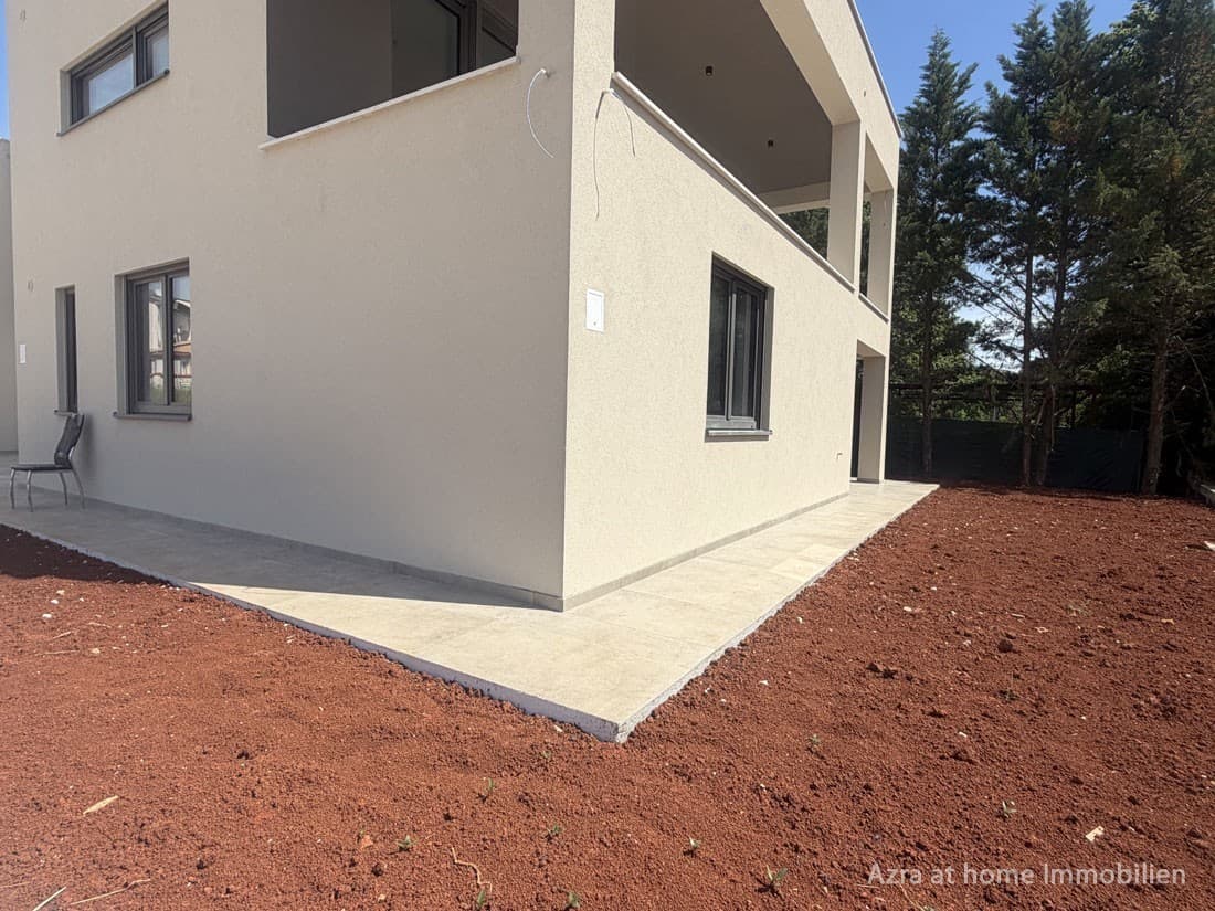 Verkauf, neue Wohnung, Erdgeschoss ca. 77 m² + Garten ca. 120 m²