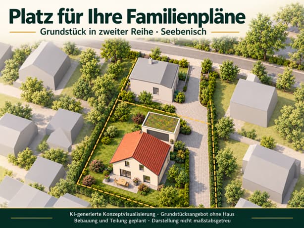 Ihr Familienzuhause selbst gestalten – Grundstück vor den Toren Leipzigs