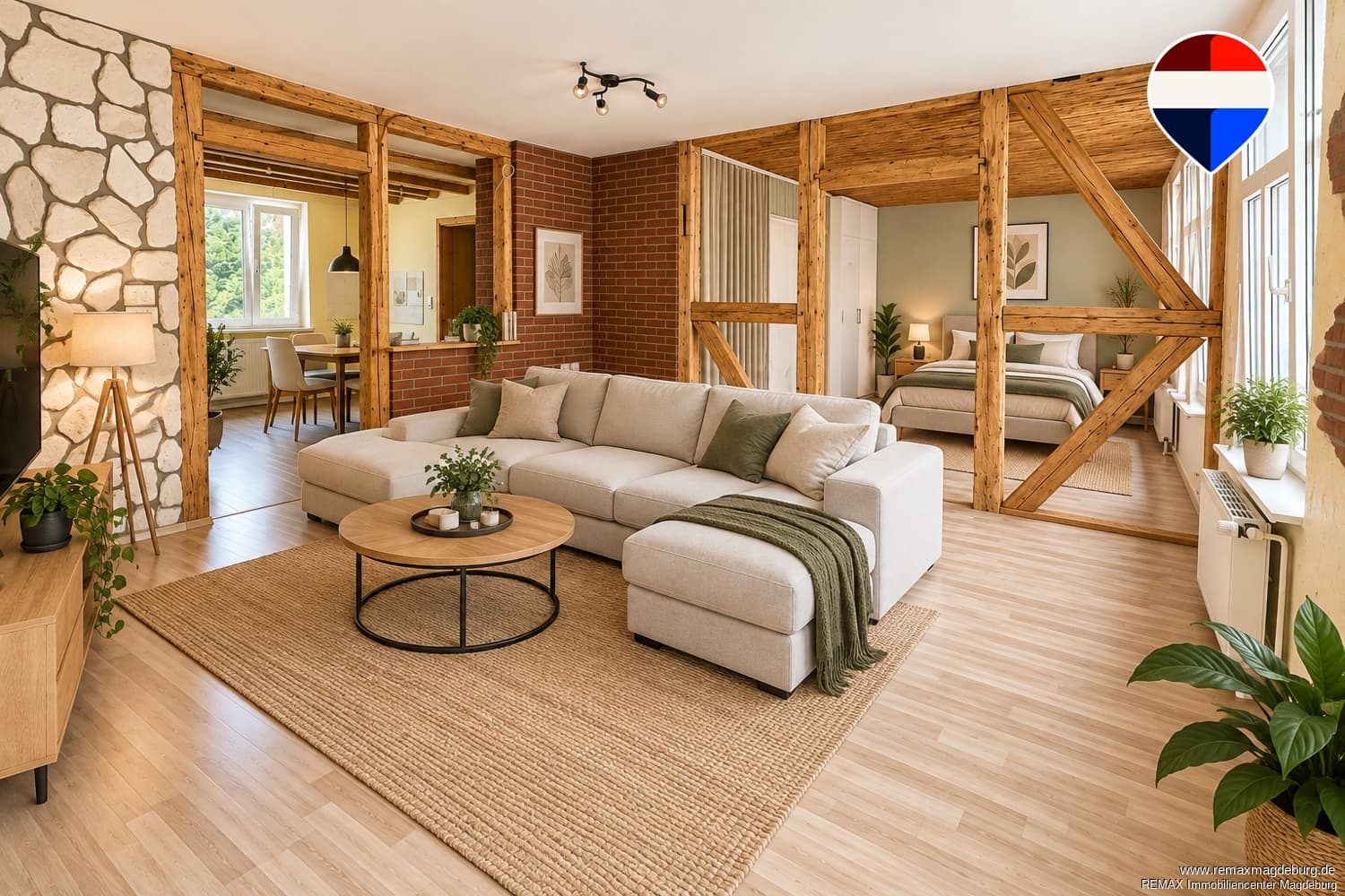 Individueller Wohncharme - 2,5-Zimmer im Herzen von Schönebeck (Elbe)