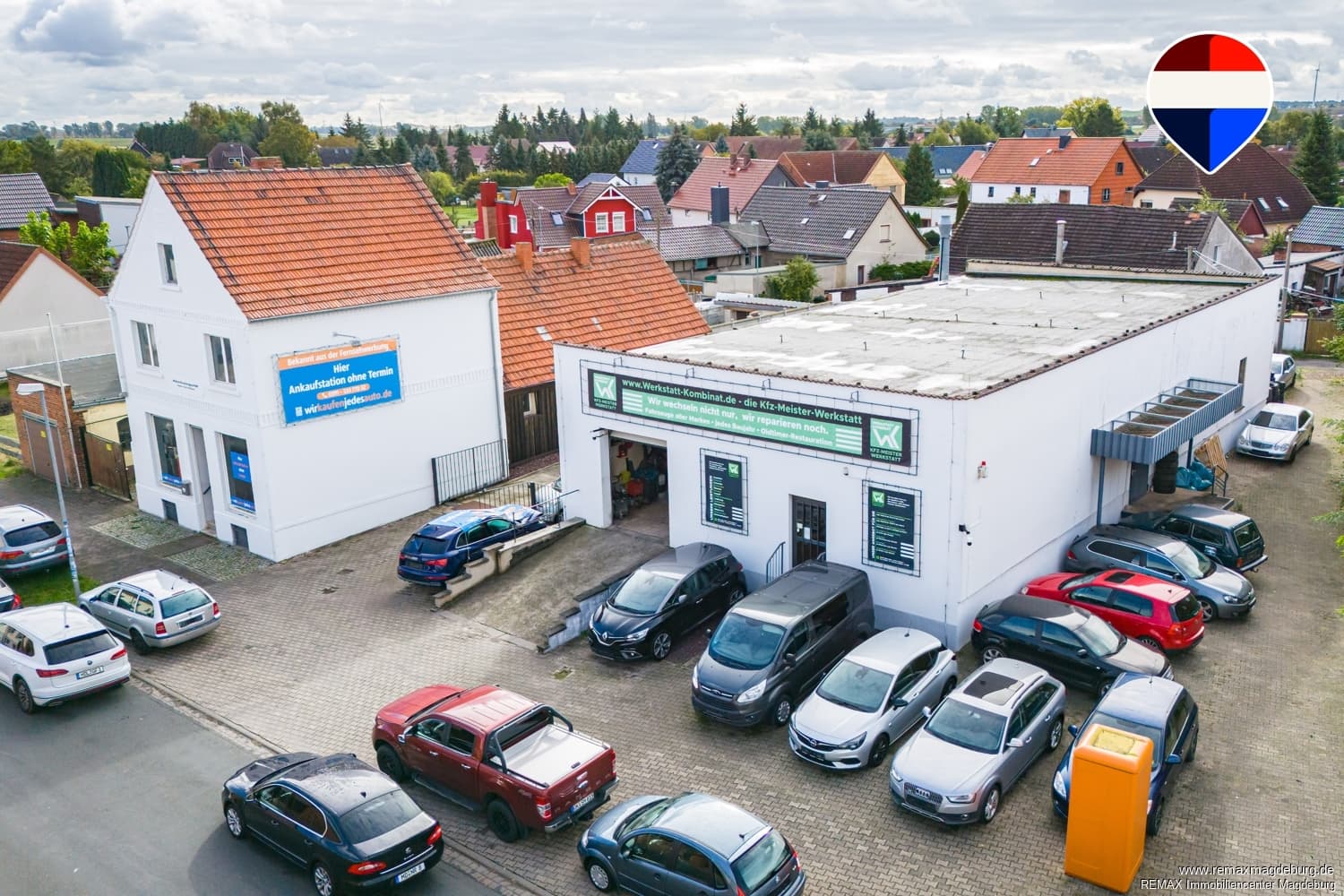 Vielseitiges Gewerbeobjekt mit Werkstatt, Wohn- und Geschäftshaus in Hillersleben