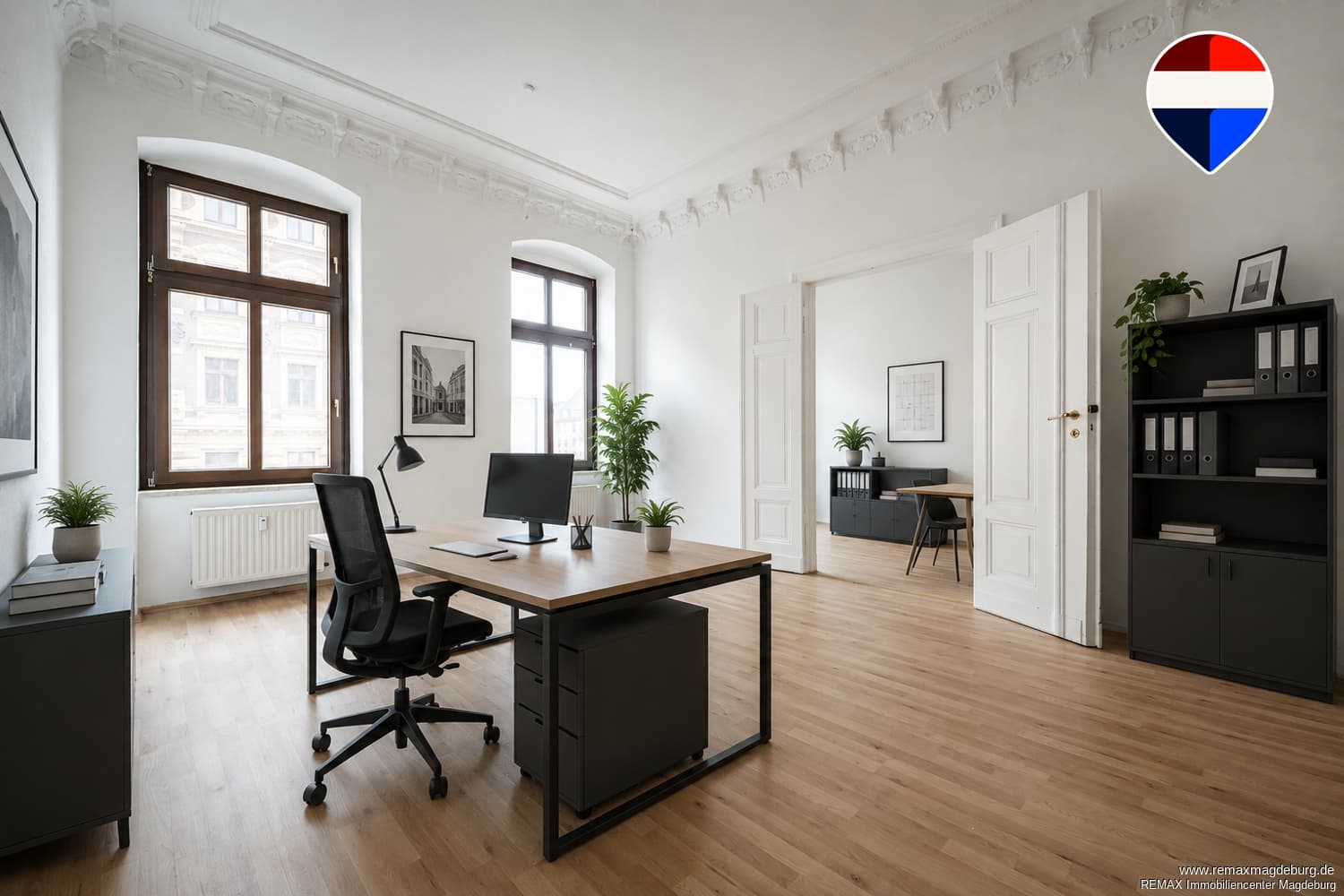 Großzügig, flexibel, charaktervoll – 124m² Gewerbefläche in Magdeburg Altstadt