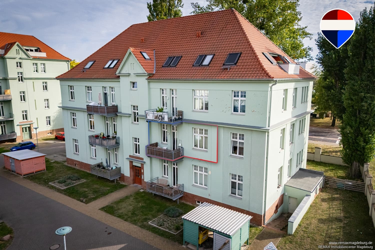 Attraktive Kapitalanlage - vermietete 2-Zimmer-Wohnung mit Balkon und Stellplatz