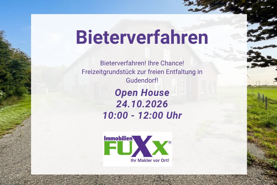 Bieterverfahren! Ihre Chance! Freizeitgrundstück zur freien Entfaltung in Gudendorf!