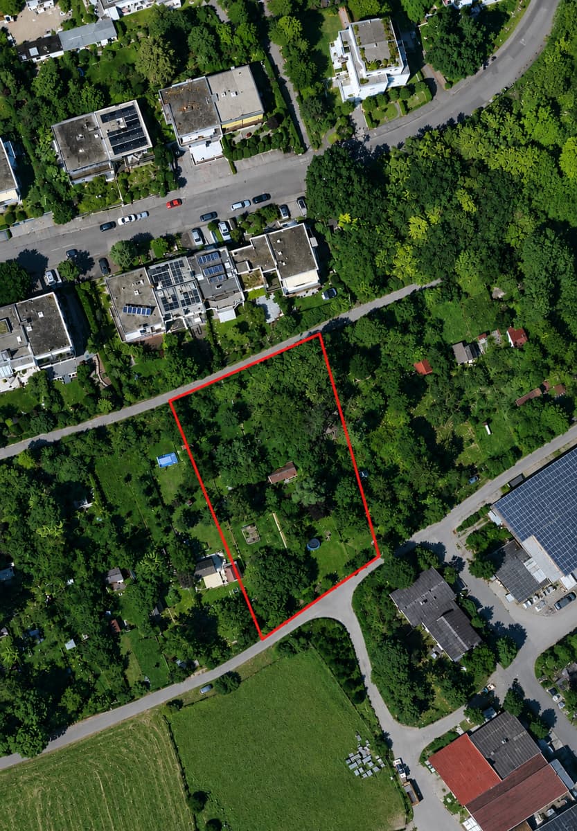 "Die Idylle - Gartengrundstück in S-Degerloch(Hoffeld) mit Gartenhaus am Weidachtal"
