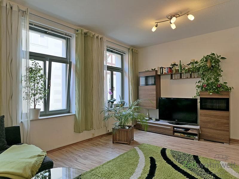 (EF0629_M) Erfurt: Altstadt, möbliertes 2-Zimmer-Apartment mit Gäste-WC direkt in der City, TG-Stellplatz, WLAN, Service