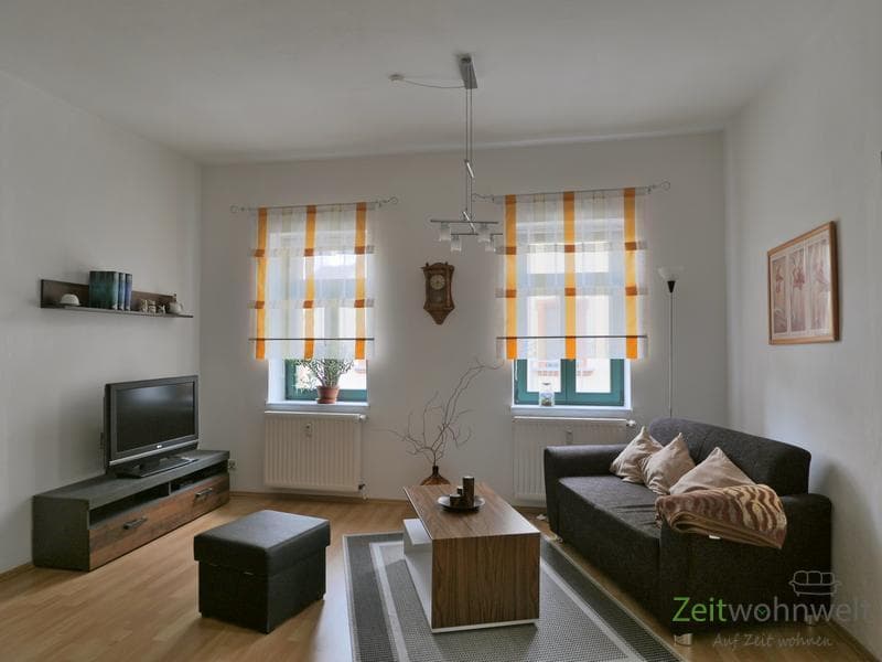 (EF1020_M) Chemnitz: Ebersdorf, neu möblierte 2-Zimmer-Wohnung, Waschmaschine und PKW-Stellplatz