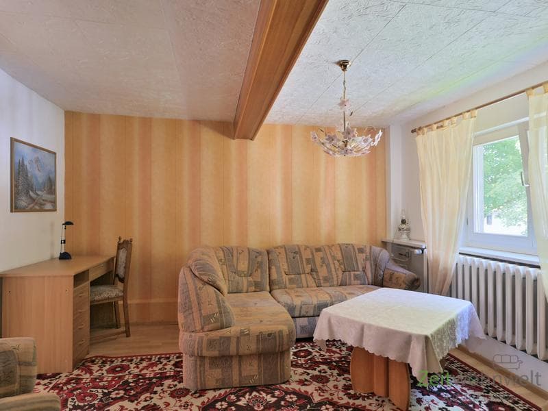 (EF1282_M) Erfurt: Egstedt, kleine möblierte 2-Zimmer-Wohnung, einfacher Standard
