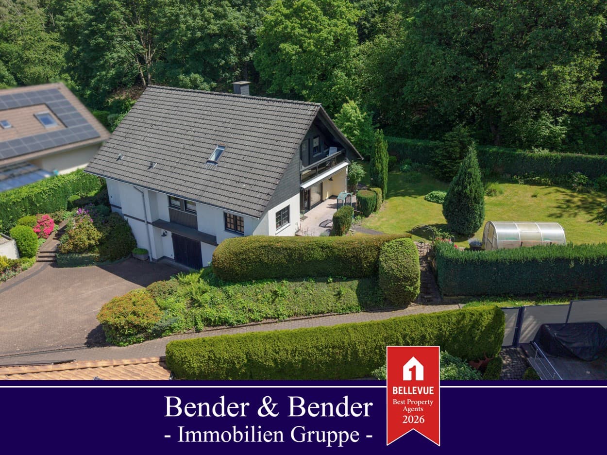 *RESERVIERT* Traumlage am Waldrand - Gepflegtes EFH mit ELW, Fernsicht und Schlossblick!