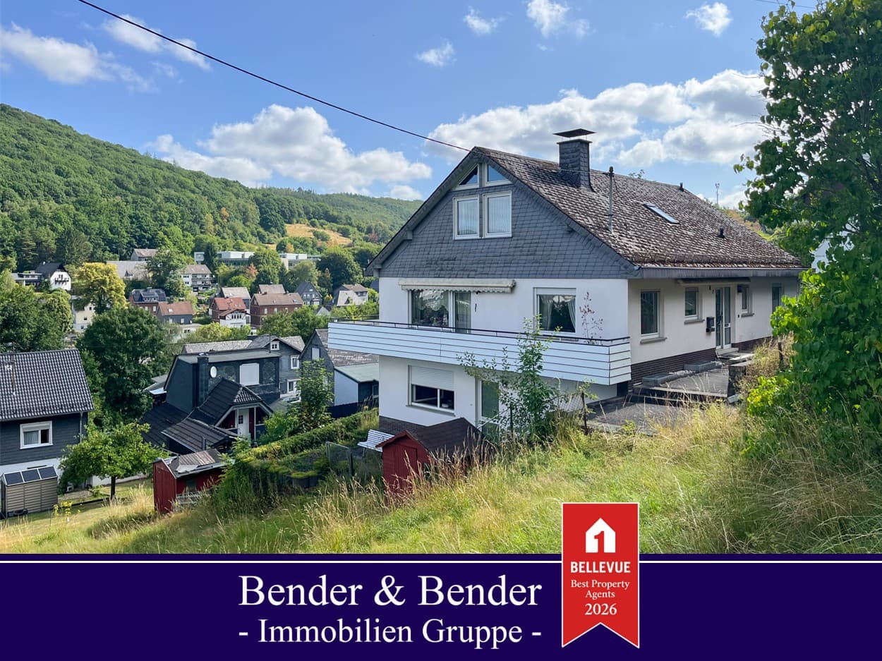 Schönes Einfamilienhaus mit Einliegerwohnung in Siegen-Eiserfeld!