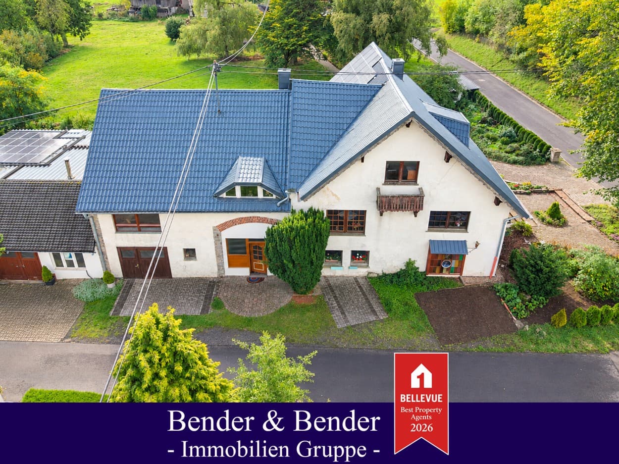 Ländliches Anwesen mit Landhaus & Bungalow auf über 11.000 m² !