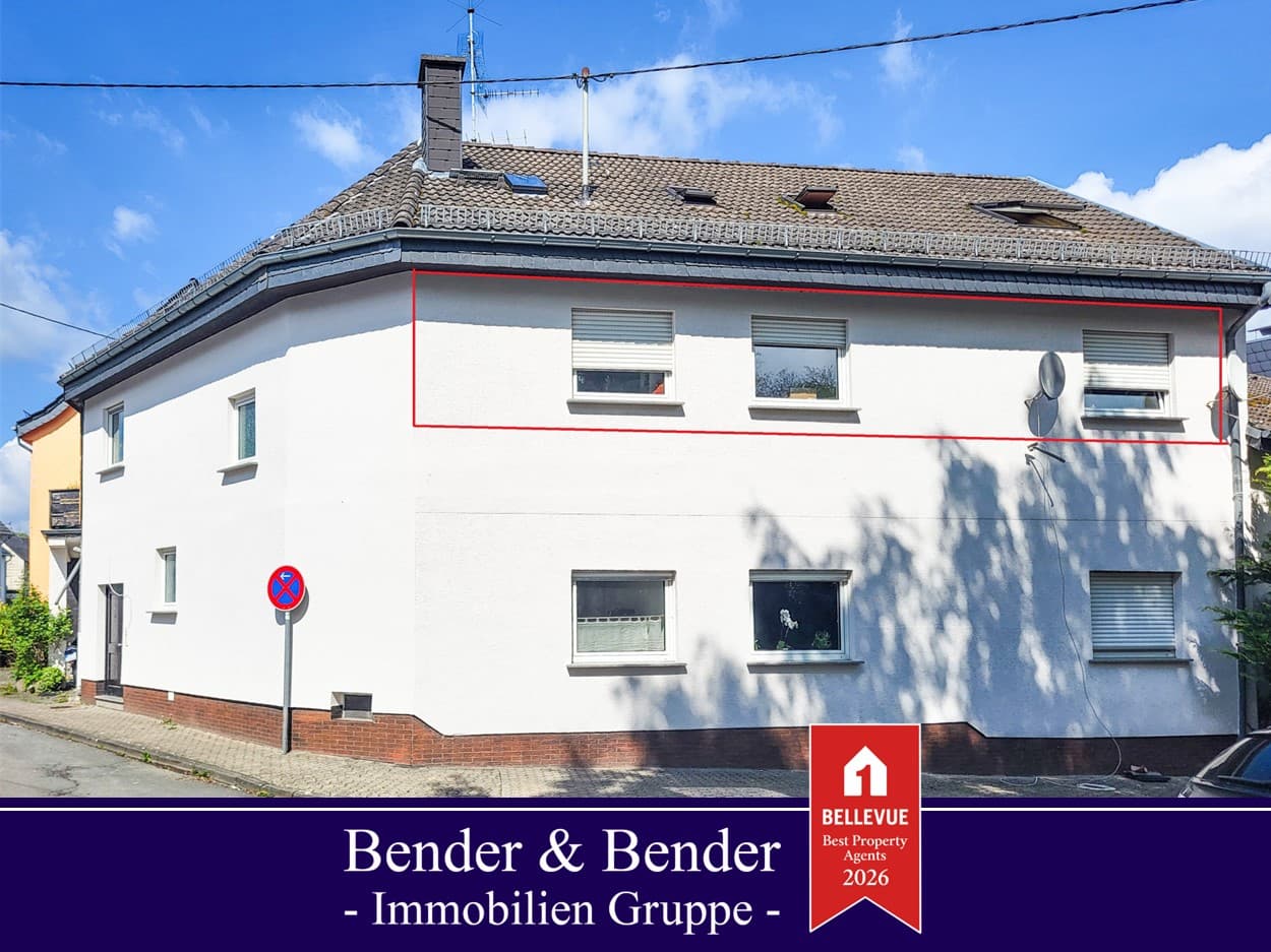 Gut geschnittene 4 Zimmer Wohnung mit Balkon im Herzen von Welschneudorf - WG geeignet!