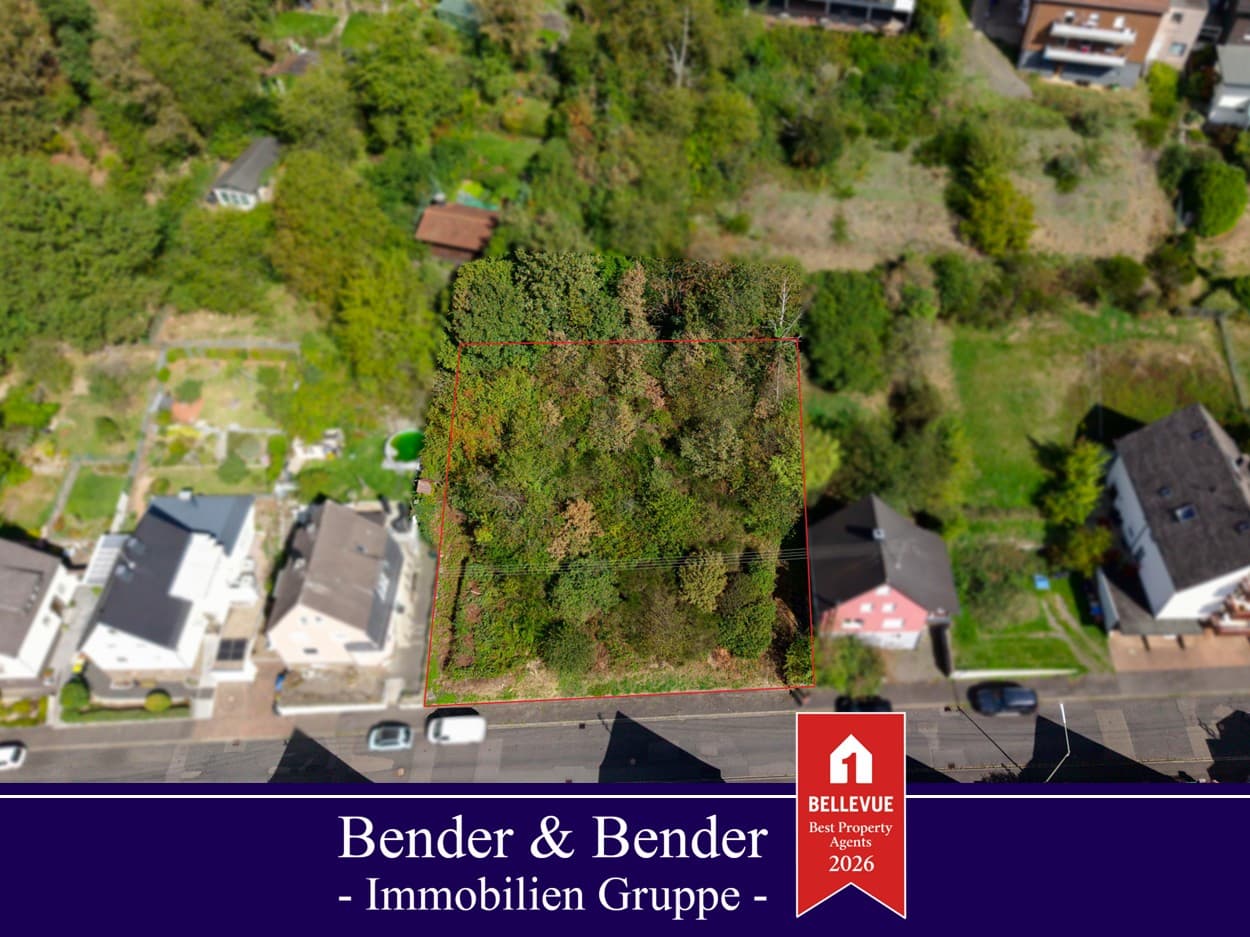 Grundstück zu verkaufen - über 1.000 m² in attraktiver Hanglage von Betzdorf!