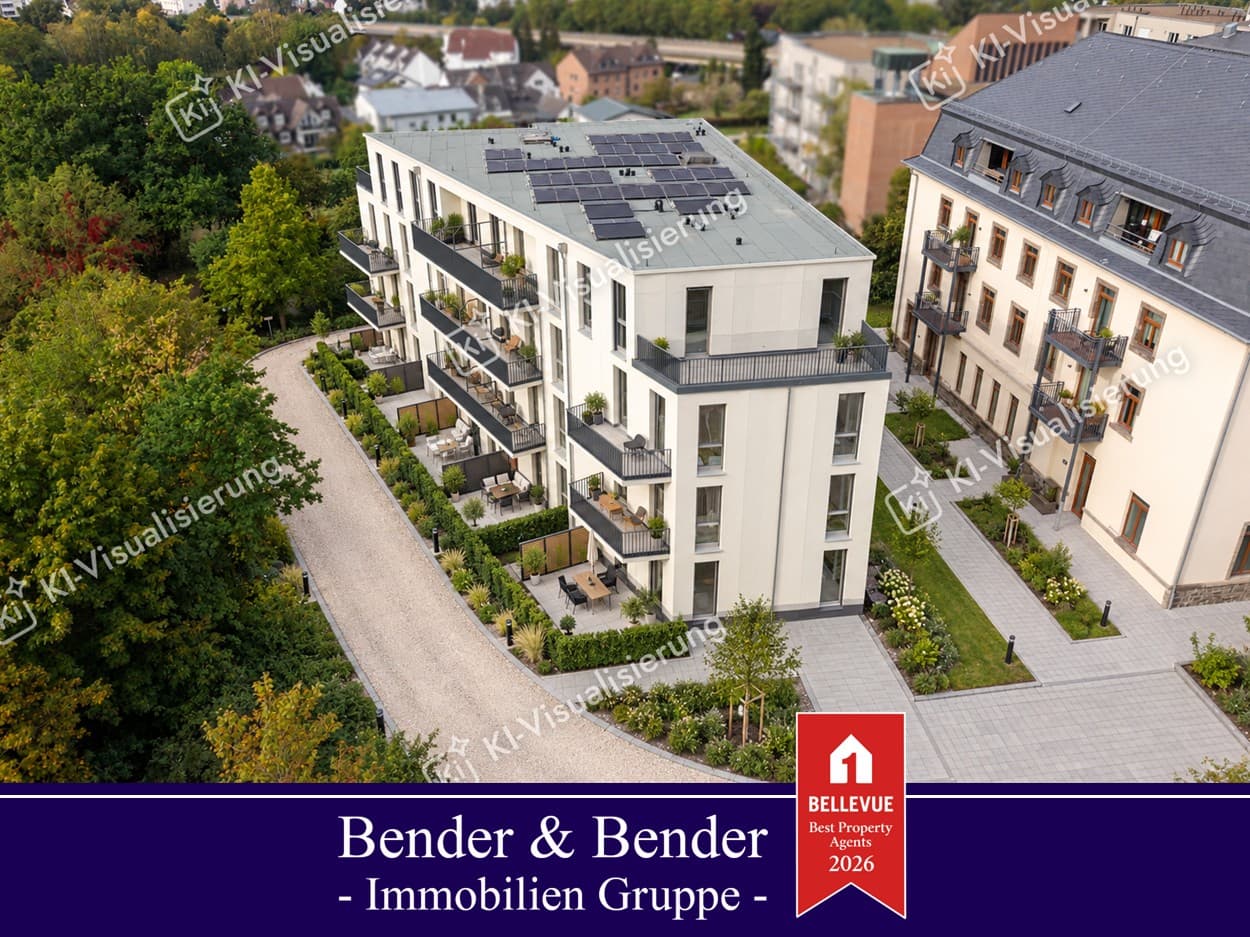 Erstbezug-Gehobenes Wohnen in den Klostergärten- Hochwertige und helle 2-Zimmerwohnung mit Terrasse!