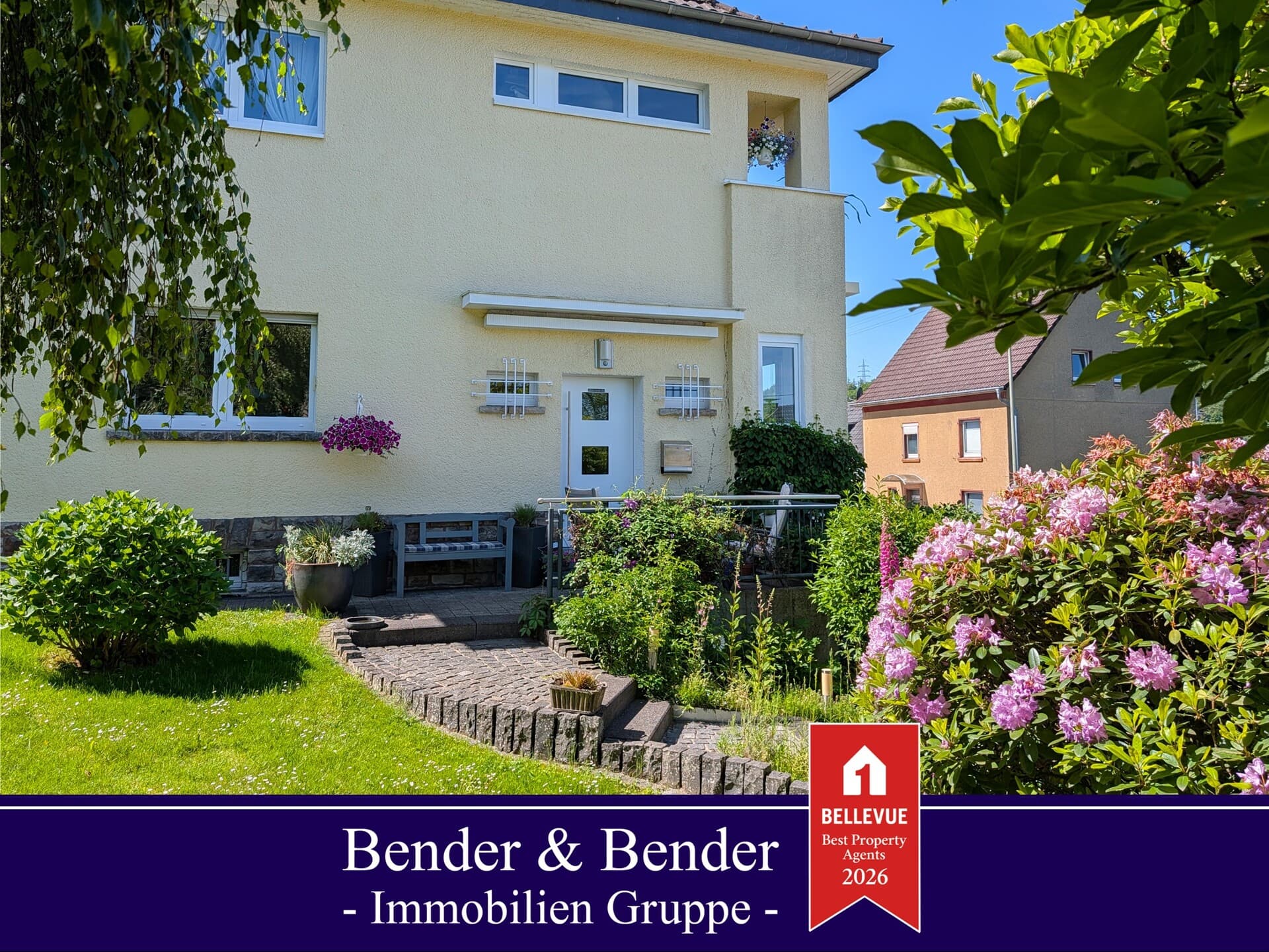 Saniertes Haus für die ganze Familie mit sonniger Loggia und traumhaften Garten im Süden von Eitorf