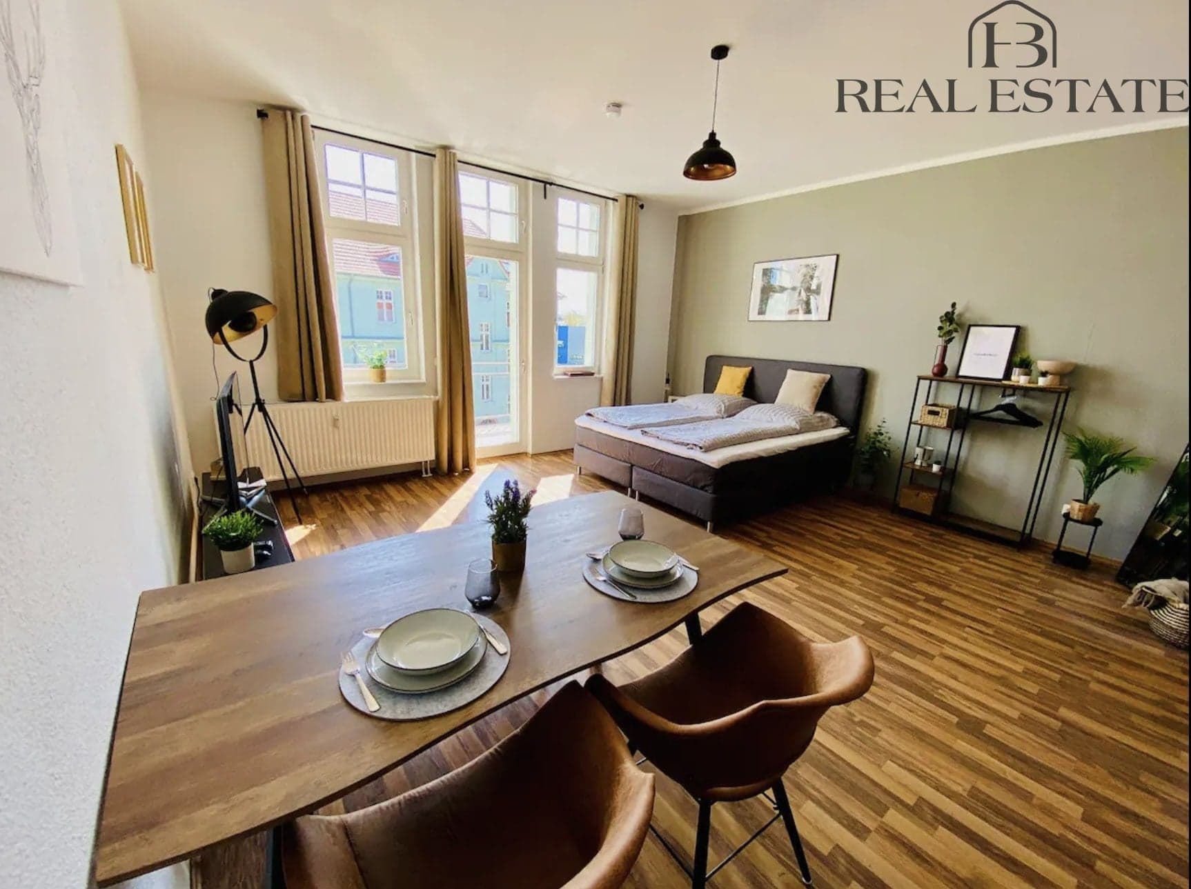 Charmante Single-Wohnung: 1 Zimmer, Küche, Balkon - Alles dabei!
