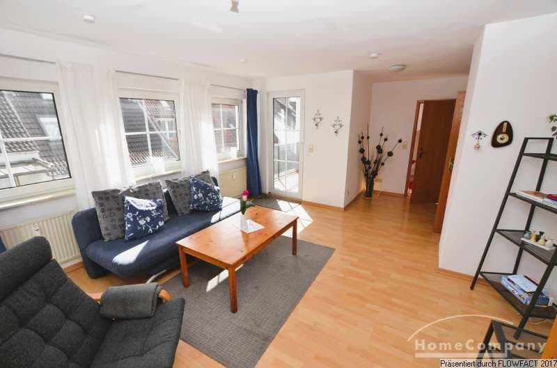 Helle Wohnung mit zwei Schlafzimmern im Viertel