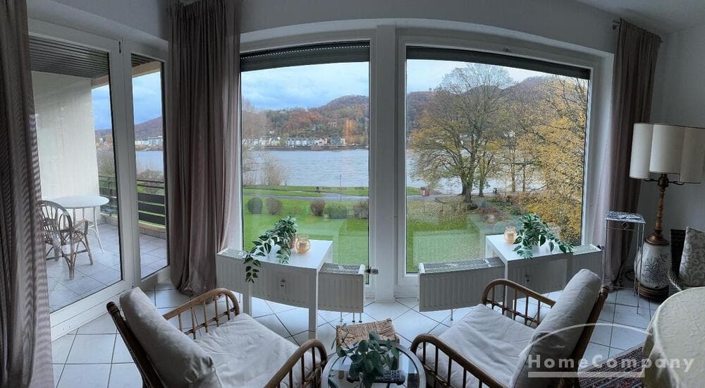 Traumhafte Wohnung direkt am Rhein in Bonn-Mehlem!