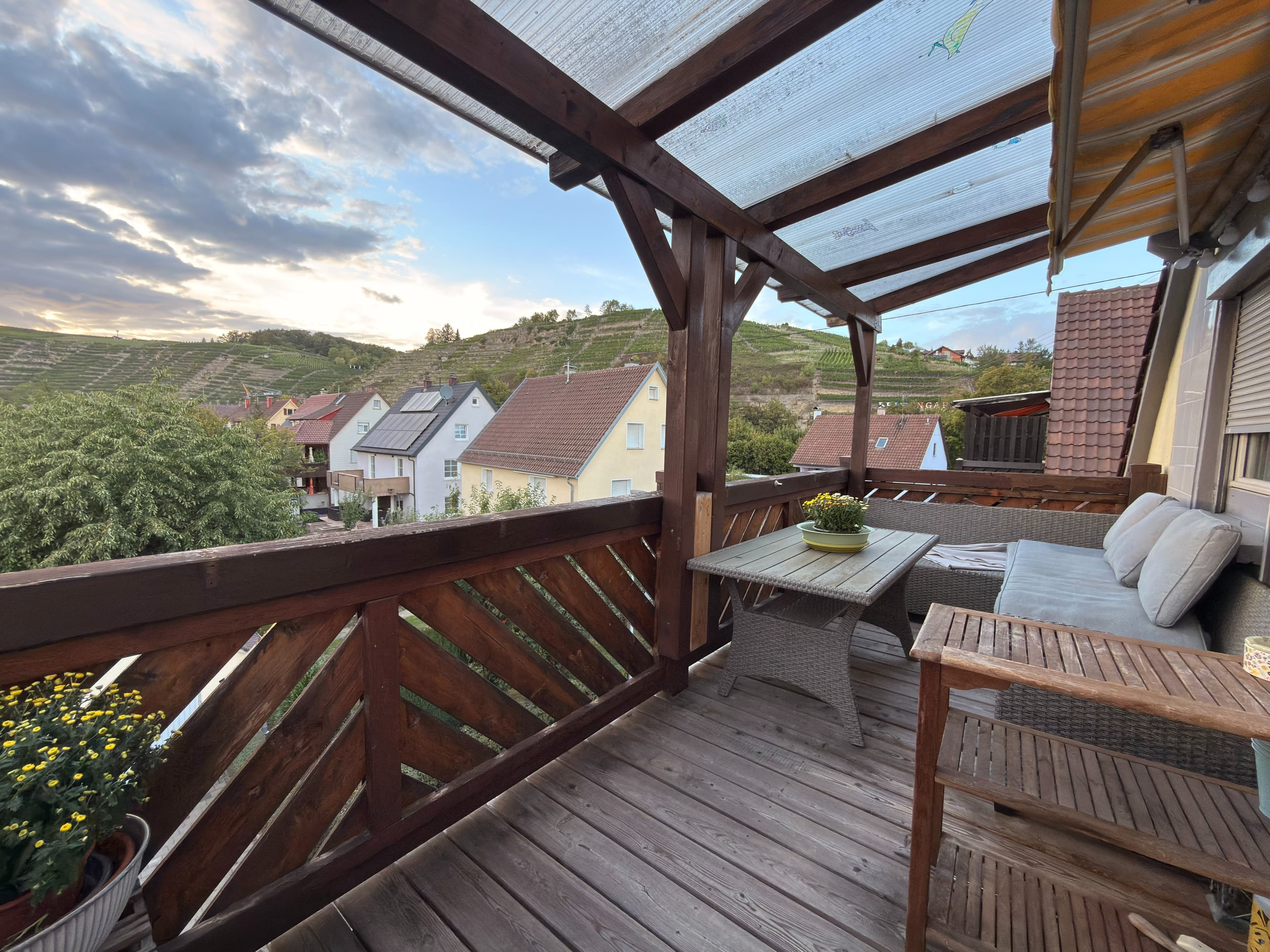 Über den Dächern von Besigheim - Maisonettewohnung mit Blick auf die Weinberge