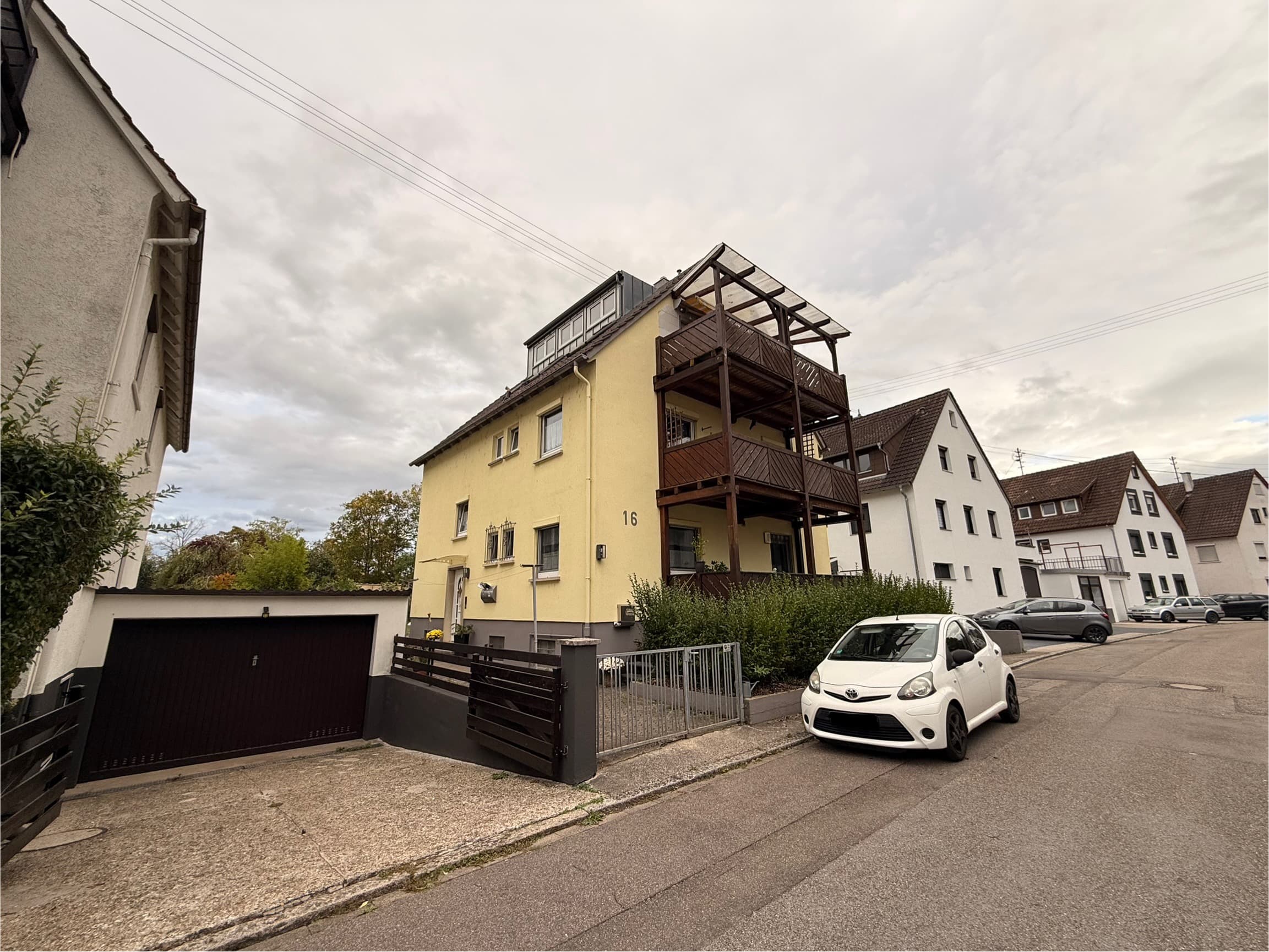 Über den Dächern von Besigheim - Maisonettewohnung mit Blick auf die Weinberge