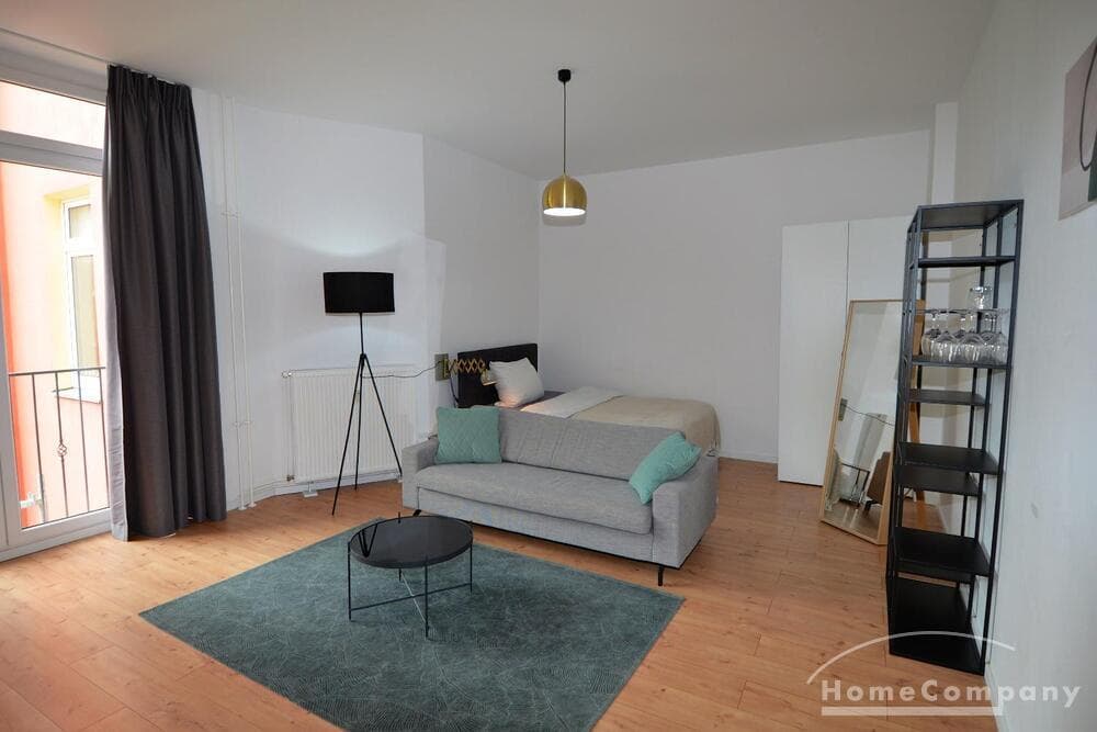 Helle 1-Zimmer-Wohnung in Wedding, möbliert
