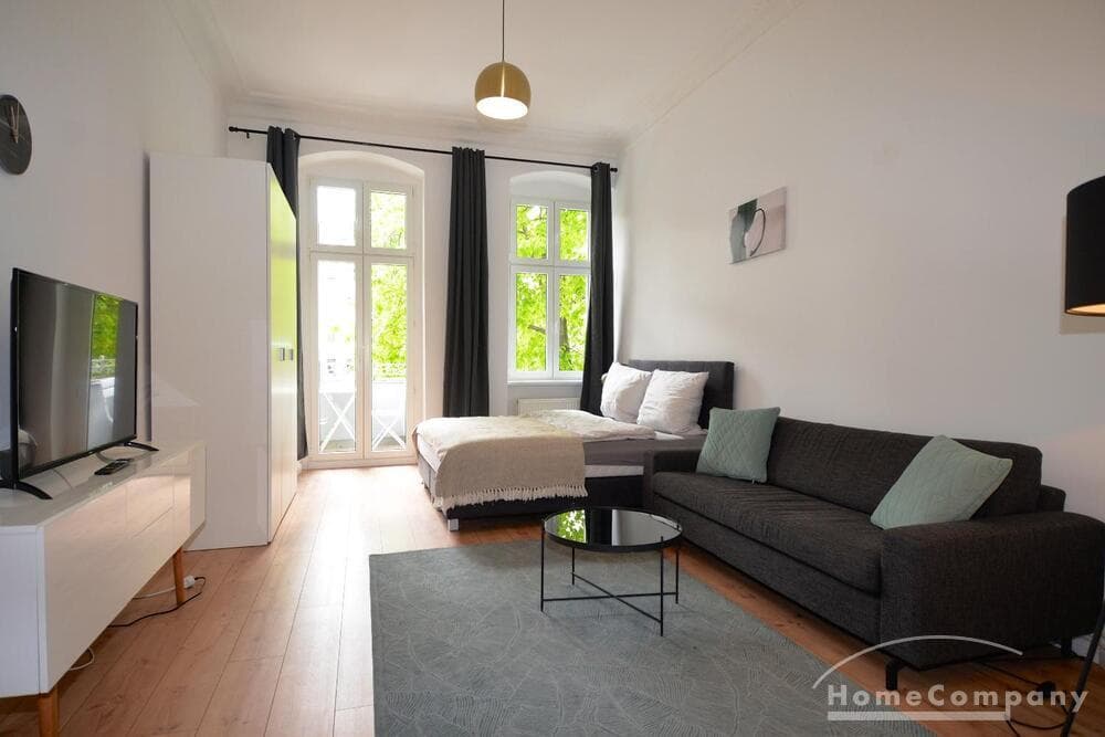 Helle 1-Zimmer-Wohnung in Wedding, möbliert