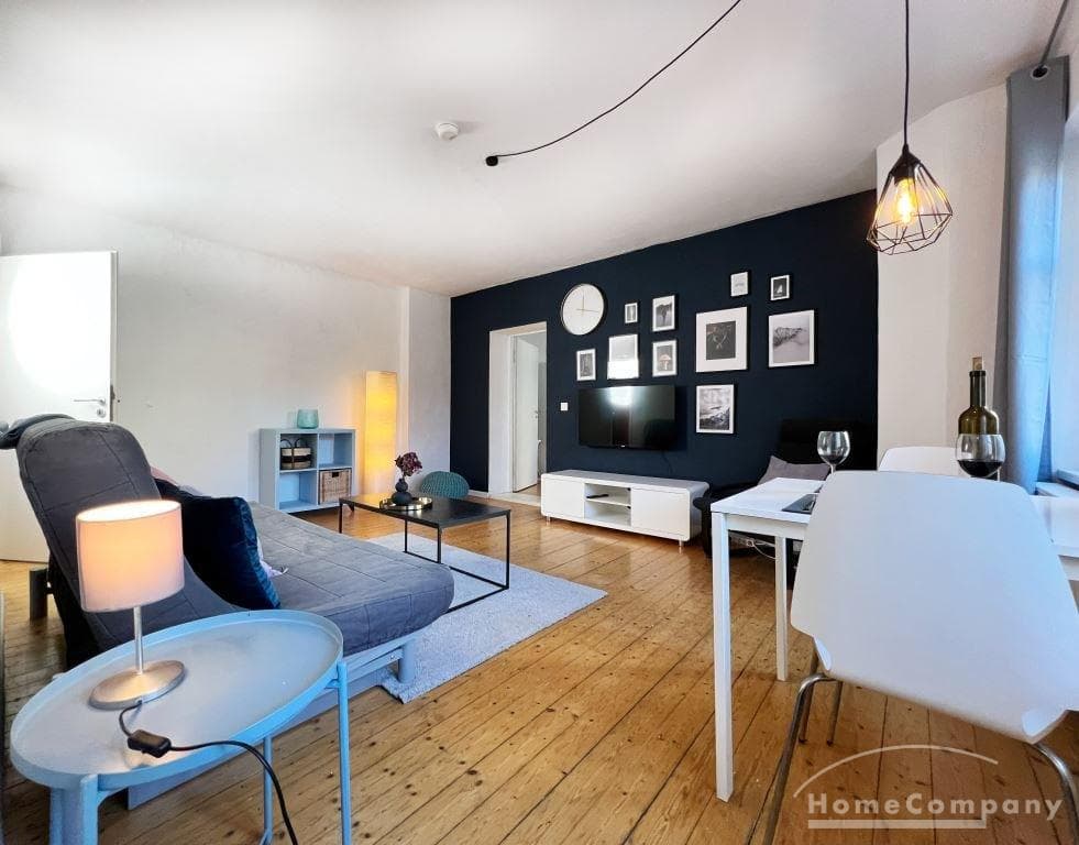 Moderne, voll möblierte Zwei-Raum-Wohnung in Prenzlauer Berg, Berlin