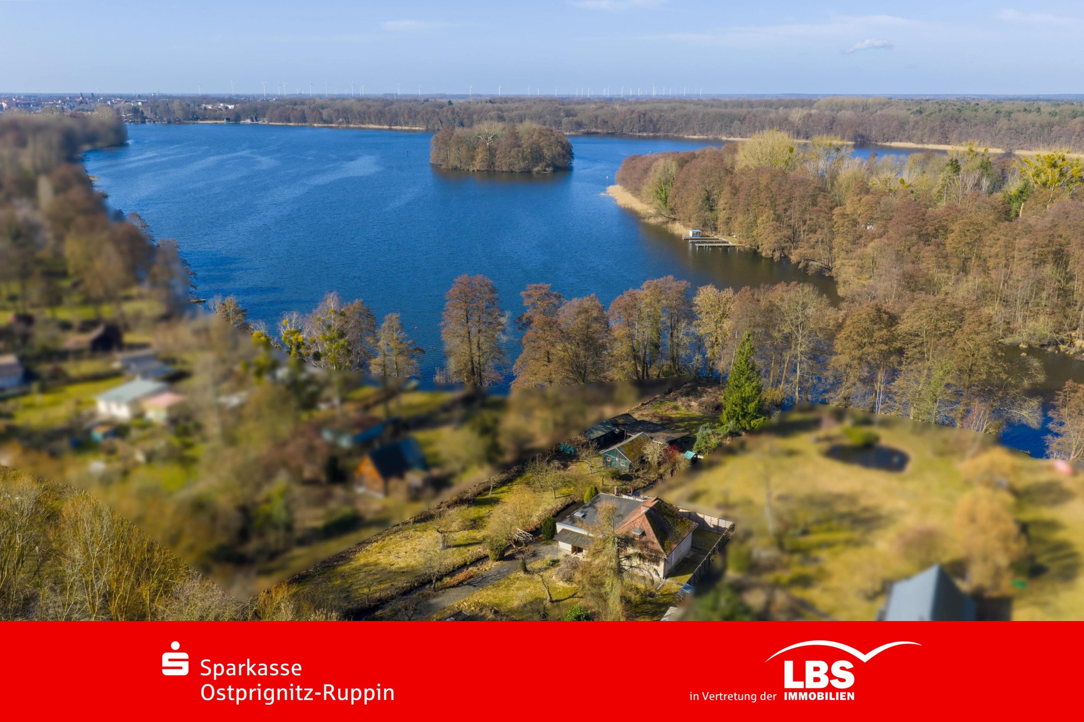 idyllische Lage -Grundstück, Steg & mehr