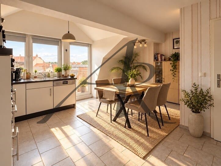 Schicke 3-Zimmer-Wohnung in Stendal Nord mit 2 Balkonen