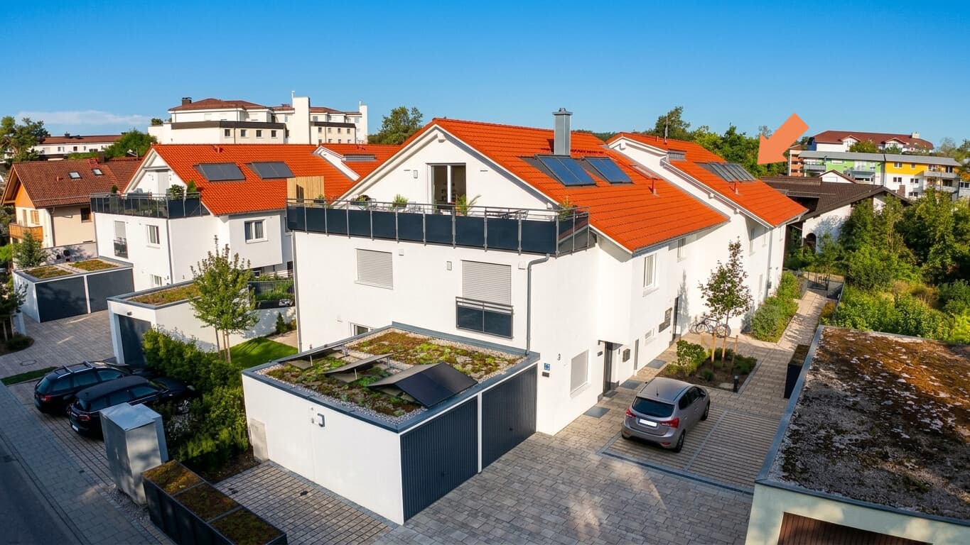 Neuwertige Dachgeschosswohnung mit Lift, Dachterrasse und A+ Energieeffizienz