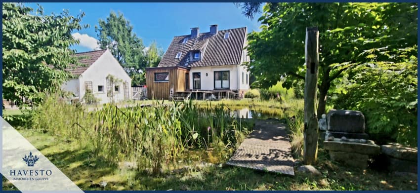 Lebensqualität, die man spürt – großzügiges Zuhause mit traumhaftem Garten und viel Privatsphäre