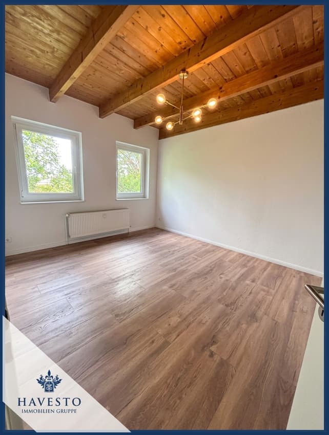 Gepflegte 2-Zimmer-Dachgeschosswohnung, 61,60 m², mit Balkon und hochwertiger Ausstattung