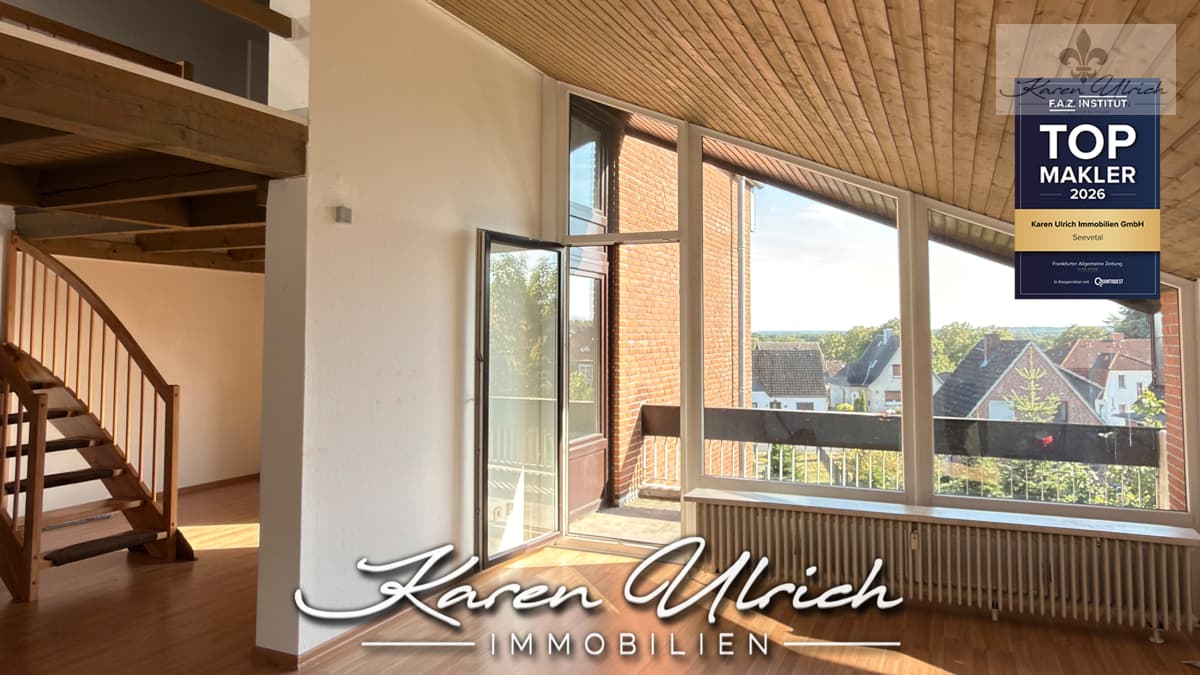 Loft-Maisonette-Wohnung über den Dächern von Fleestedt