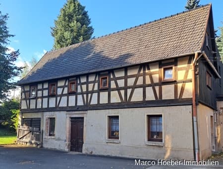 Historisches Fachwerkhaus in Lichtentanne bei Zwickau