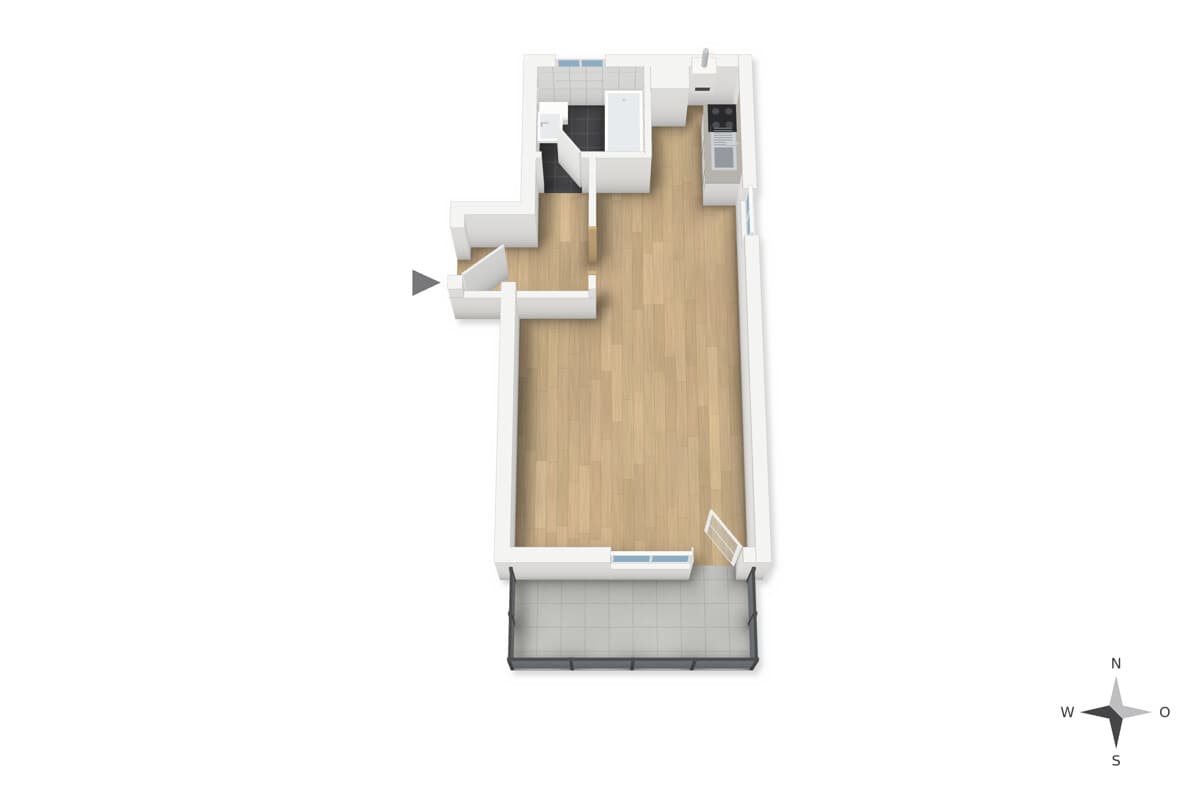 4,81 % Rendite! Vermietetes Appartement mit
Balkon und Aufzug in Speyer-West