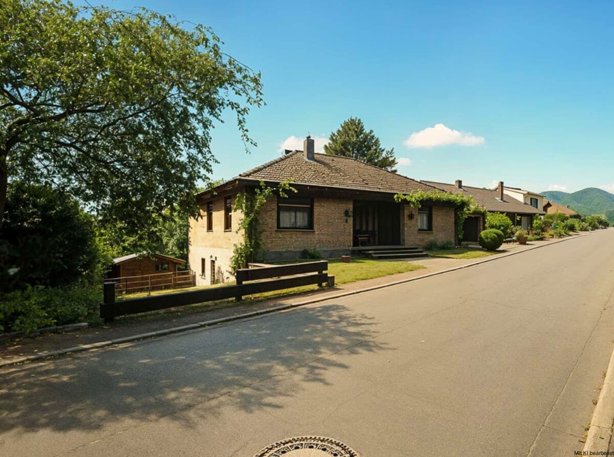Bungalow mit Einliegerwohnung – Wohnen mit viel Platz und Garten