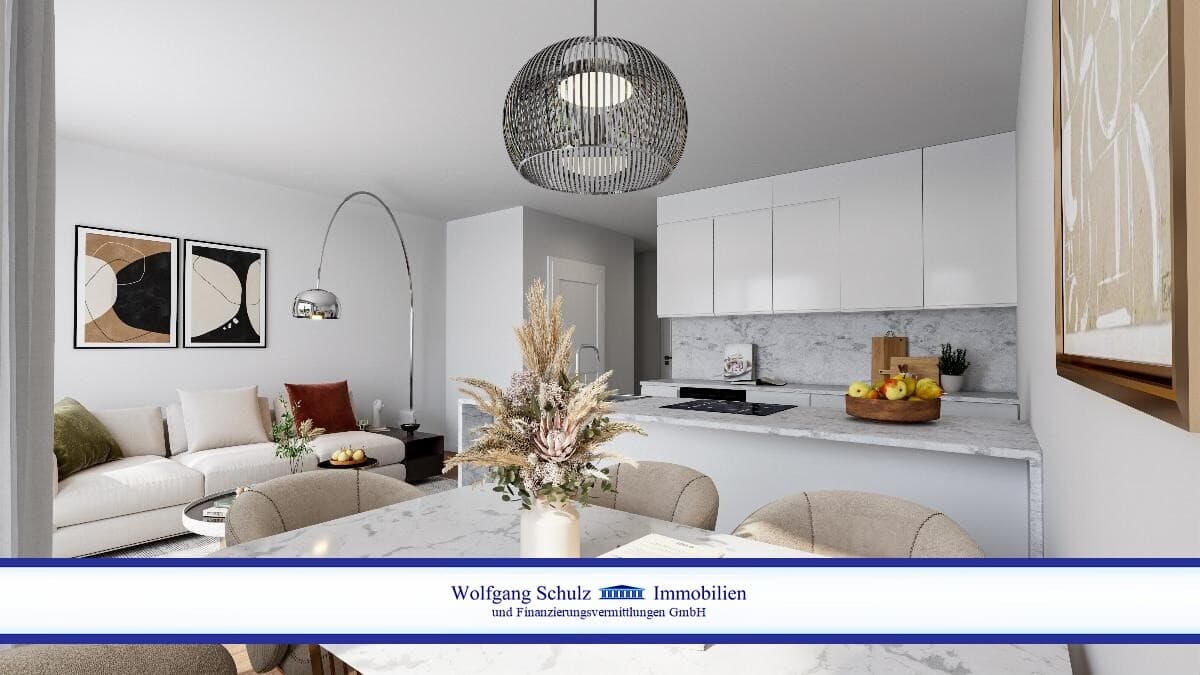 PRIEROSS / Exklusive und moderne 3 Zimmer-Wohnung nahe Ortskern Rudow