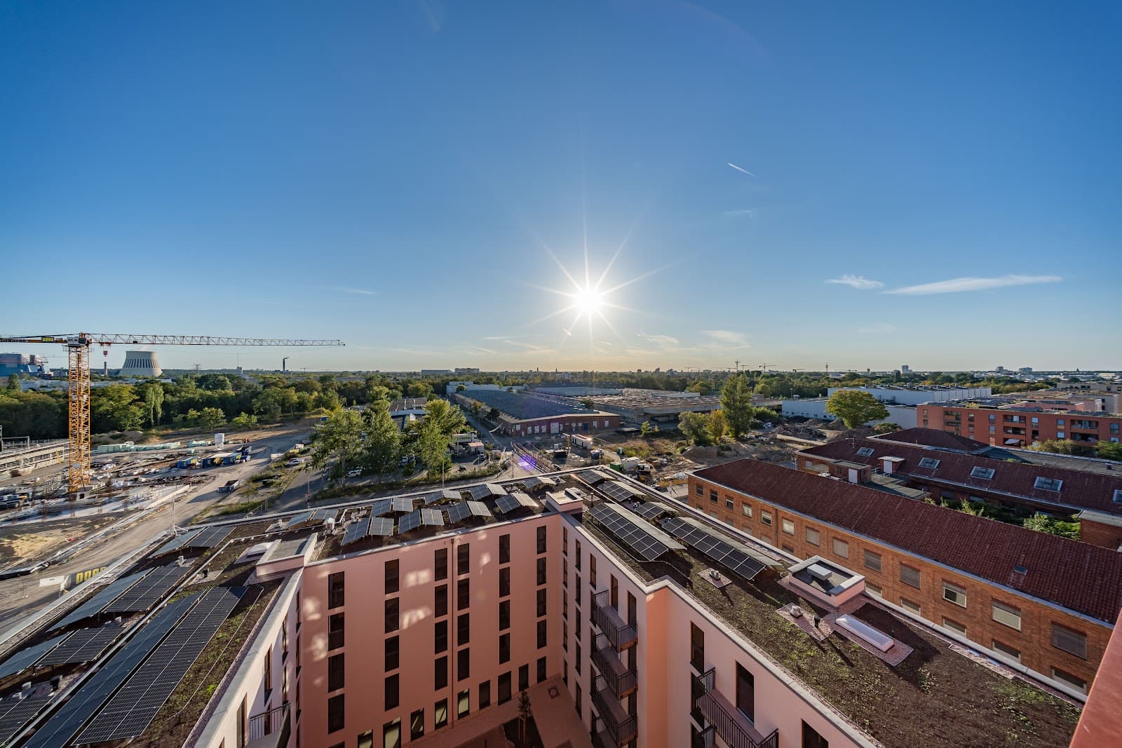 Helle Wohnung mit Weitblick, Fußbodenheizung und Balkon im Erstbezug / WG-geeignet