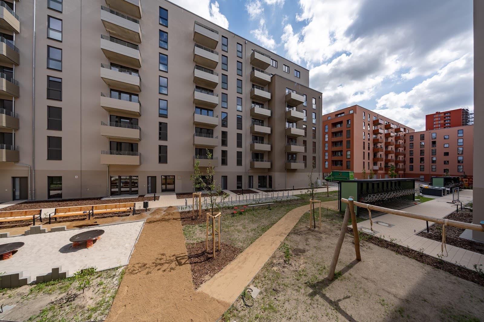 Helle 2-Zimmerwohnung im Erstbezug / WBS 180 erforderlich