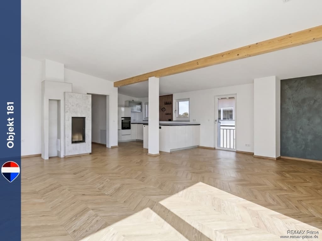 Skyline-Gefühl inklusive – Exklusives Penthouse mit Süd-West-Dachterrasse & Whirlpool