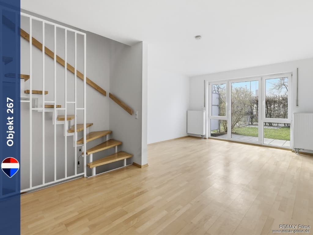 121 m² Haus-im-Haus mit Südgarten und 2 TG-Stellplätzen