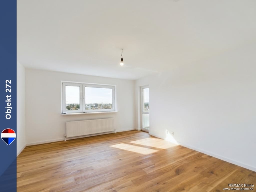 Sanierte 3-Zimmer-Wohnung mit Westbalkon, Weitblick & TG-Stellplatz. Kapitalanlage oder Eigennutz
