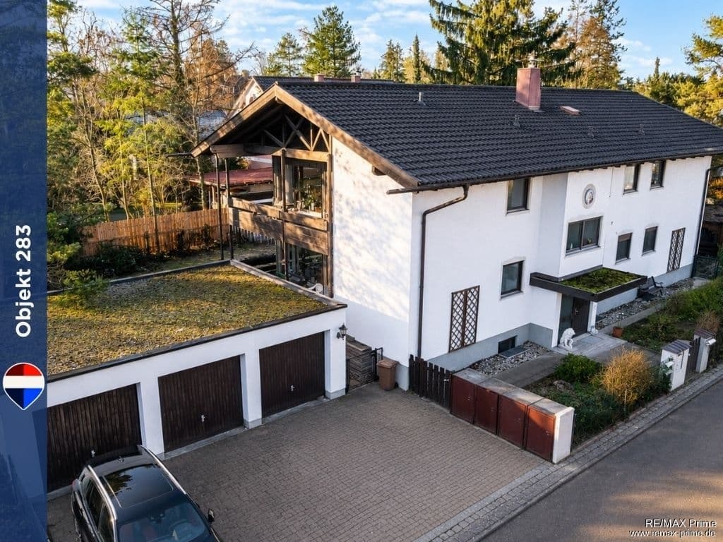 2- bis 4-Parteienhaus in Gräfelfing – Raum für Generationen mit Substanz, Freiraum und Perspektive.