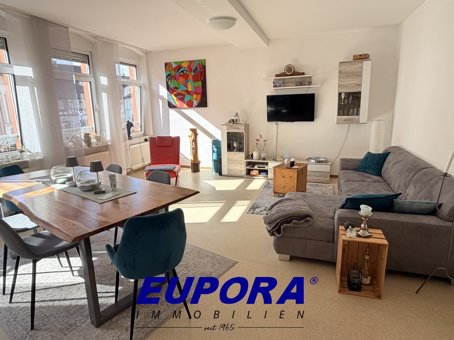 EUPORA® Immobilien: Wohnung in der Altstadt von Kirchheimbolanden.