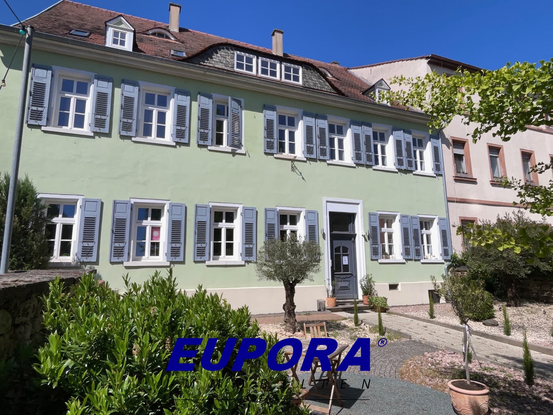 EUPORA® Immobilien: 2 Gewerberäume in einem historischen Anwesen in Kirchheimbolanden.